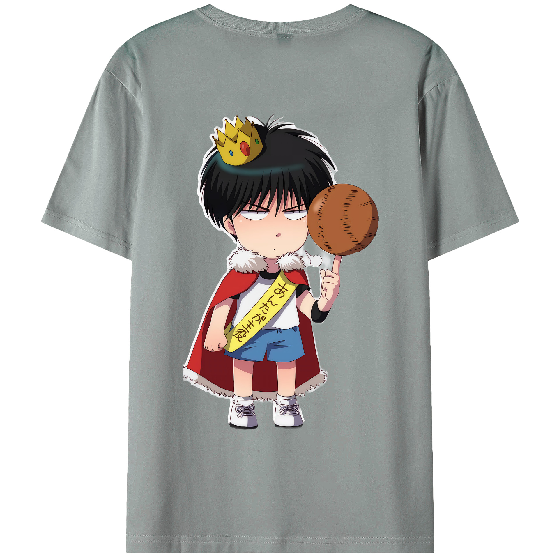 （画像用） SLAM DUNK／スラムダンク 綿100％ メンズ半袖Tシャツ（バックプリント） 通気性